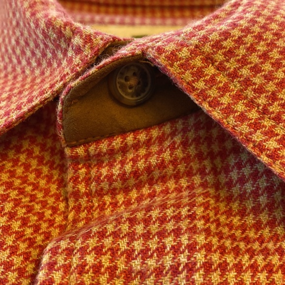 Mens Orvis plaid  long sleeve shirt size Large - Picture 8 of 8